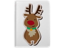 Carnet De Notas Com Sopa De Cobertura Motif Élan De Noël