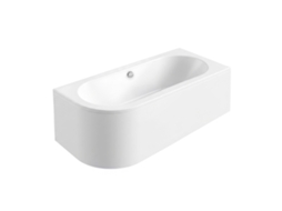Banheira de canto REA Orion branca 150, 149,5 x 75 x 56 cm