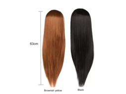 Formação em Cabeleireiro e Cosmetologia com Cabeça de Modelo para Prática de Cabelo