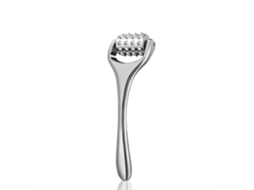 Ferramenta de Massagem Facial Rolo de Acupuntura Portátil Massageador Acupressão Metal Tamanho M, Compacto, Recarregável, Uso Diário, Higiê STELASPLEN