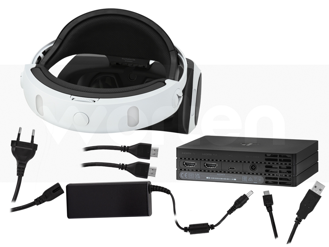 Óculos de Realidade Virtual Playstation VR Mega Pack 3