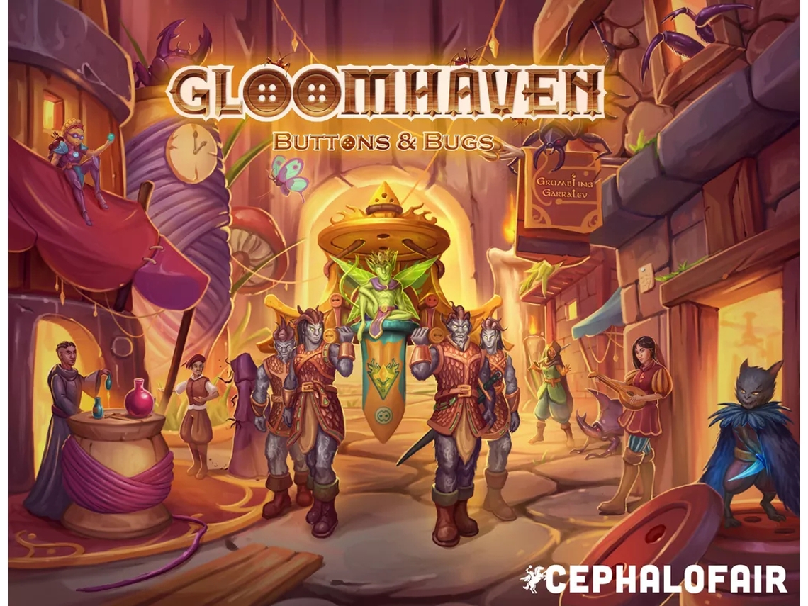 Gloomhaven: Buttons Bugs