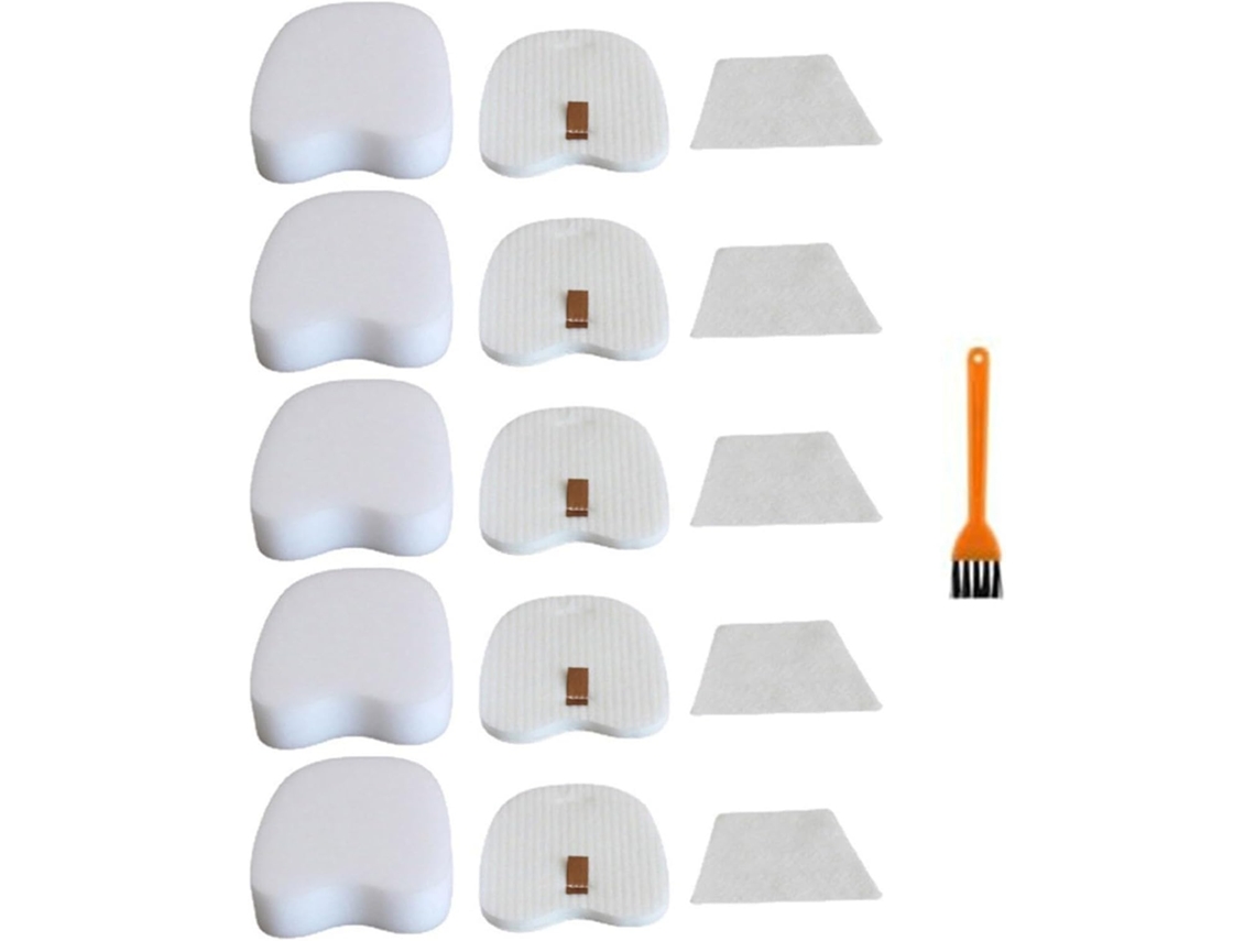 Conjunto De 15 Filtros Reposição Para Aspirador Pó Shark Rocket