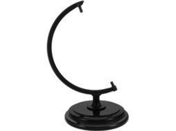Base Para Globo Terrestre Angooily, Design Minimalista, Pedestal Interativo Em Plástico Preto Para Globo Terrestre De