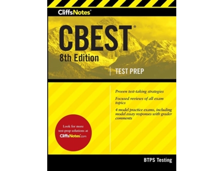 Livro Cliffsnotes Cbest, 8th Edition De Btps Testing Phd, Jerry Bobrow Phd Et Al. (inglês)