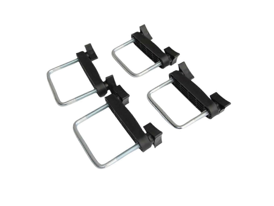 Kit De Fixação Universal Com Grampos Em U Para Bagageiro De Teto.