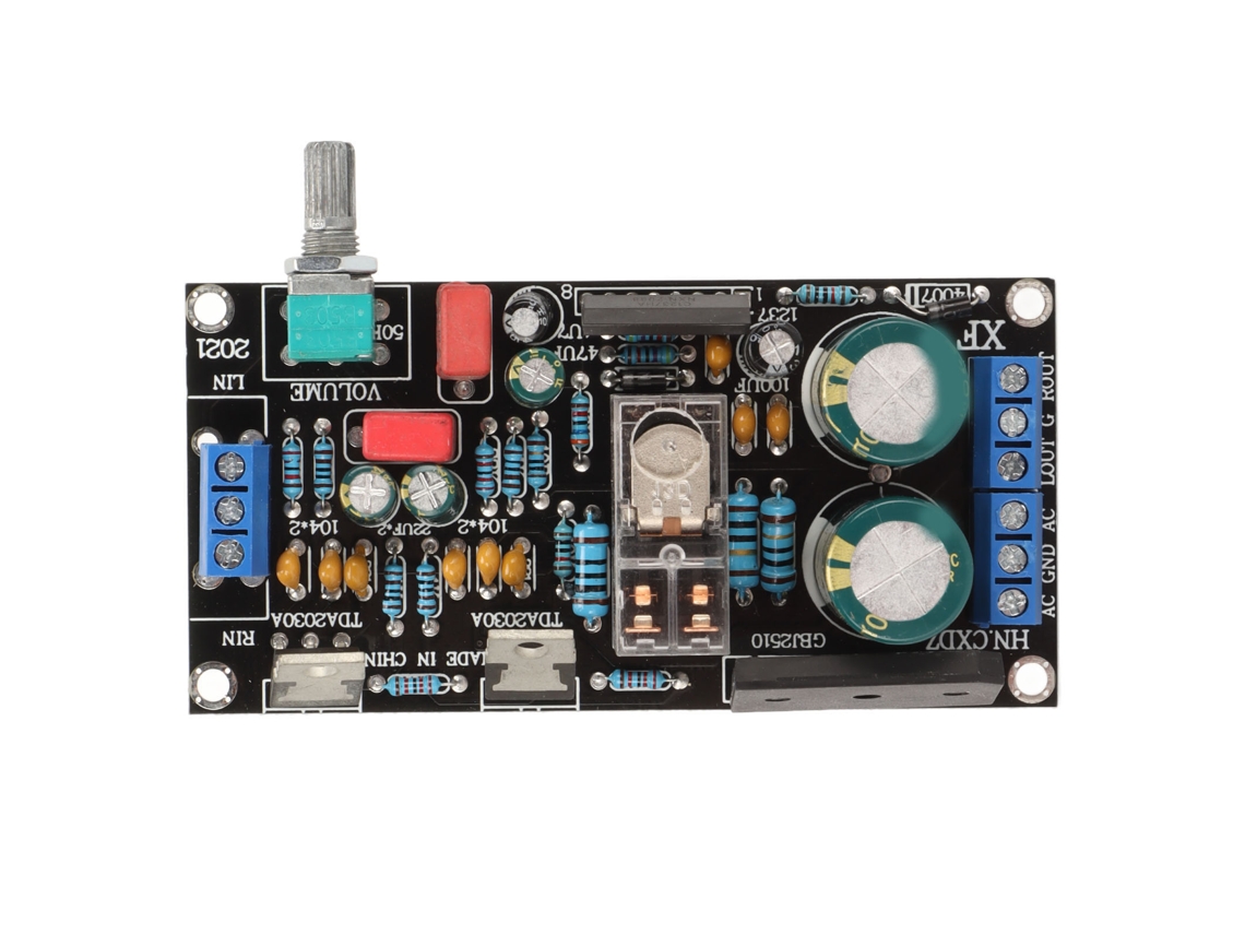Placa Amplificadora LM1875T 2.0 Estéreo Dual Canal | S/MARCA
