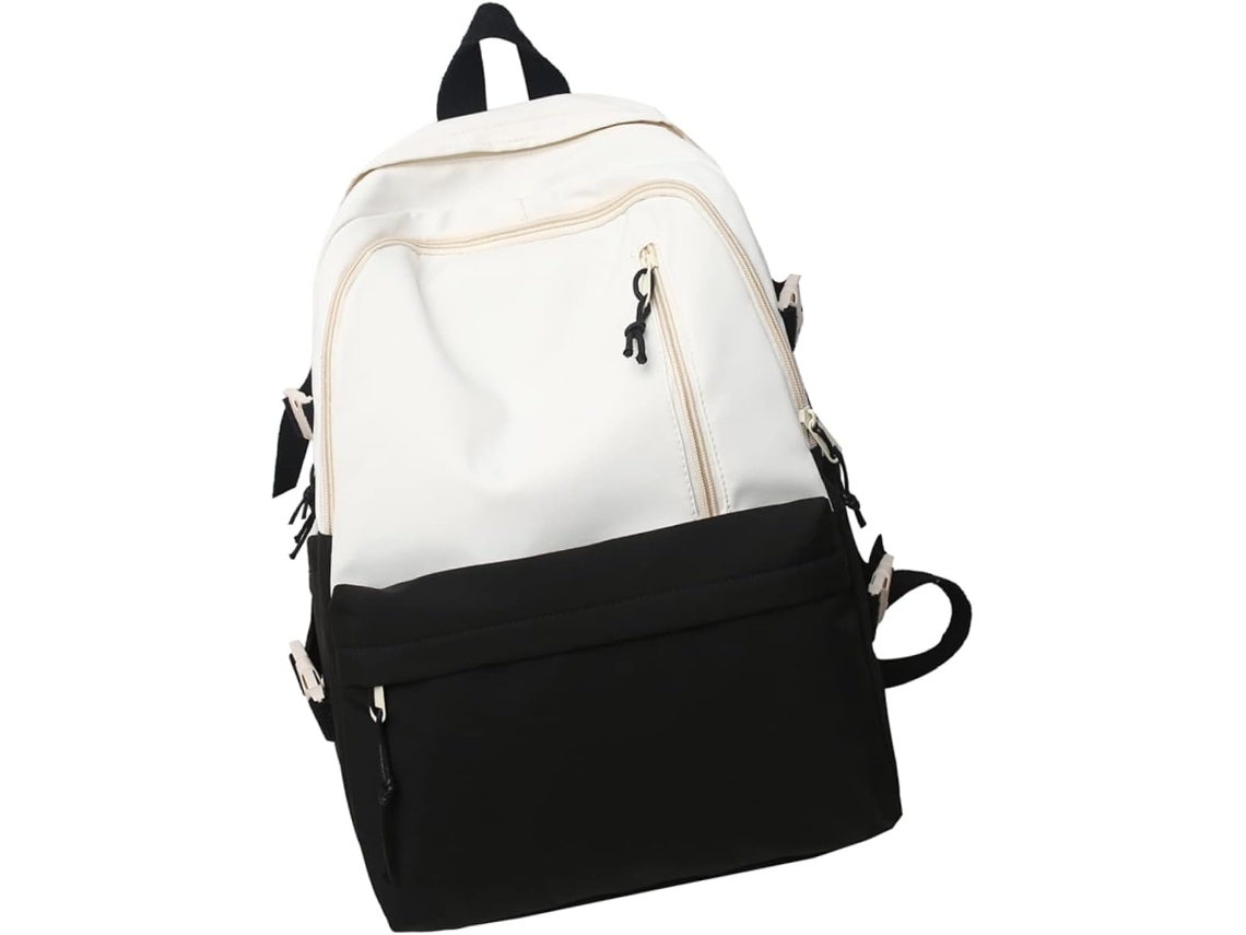 Mochila Para Laptop De Grande Capacidade Para Estudantes, Mochila Com Zíper Para Viagens E Atividade Gokoco