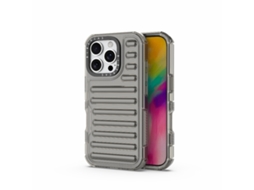 Capa Híbrida Pc Tpu De Alta Transparência Para Iphone 16 Pro - Airbag