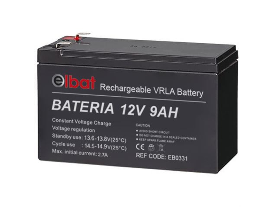 Bateria 12V 9Ah Elbat
