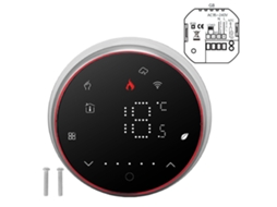 Termostato inteligente não compatível com Fios (compatível com controle por Wi-Fi, voz e aplicativo, com funções programáveis precisas)