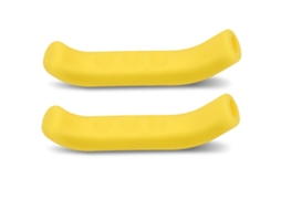 Capinha De Alavanca De Freio De Bicicleta Em Silicone Anti-derrapante Protetor 5 Cores (amarelo)