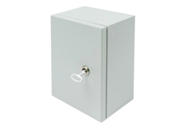 Caixa De Enclosure Elétrico, Impermeável Ip65, Design Montado Na Parede, Cinza