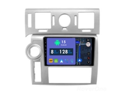 Auto Rádio Carro Bluetooth Autoradio 8GB RAM 128G ROM CarPlay Navegação GPS Ecrã Táctil RoverOne para Hummer H2 E85 2007-2009  