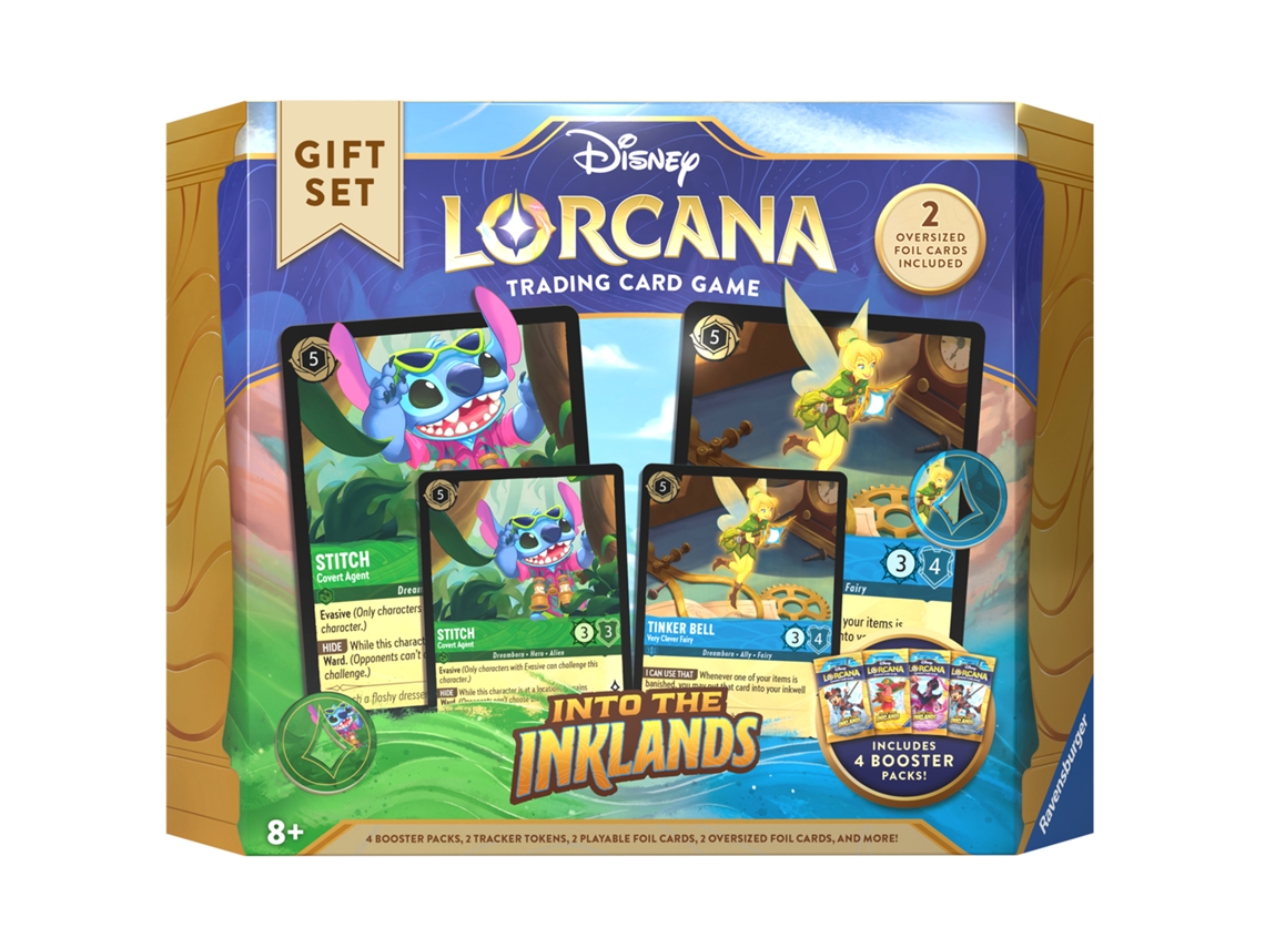 Disney Lorcana Into The Inklands Conjunto de Presente En