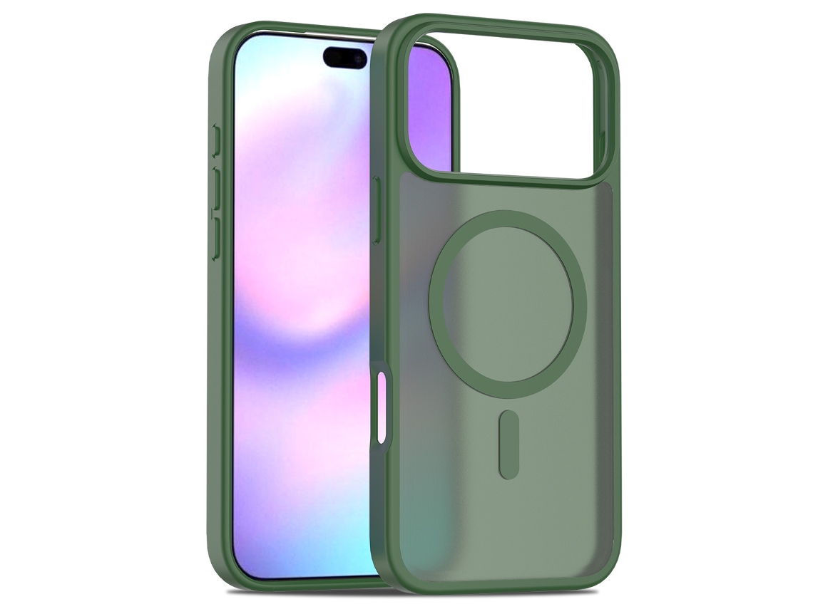 Lurelia Capa Magsafe Para Iphone 17 Pro Com Proteção Integral, Verde