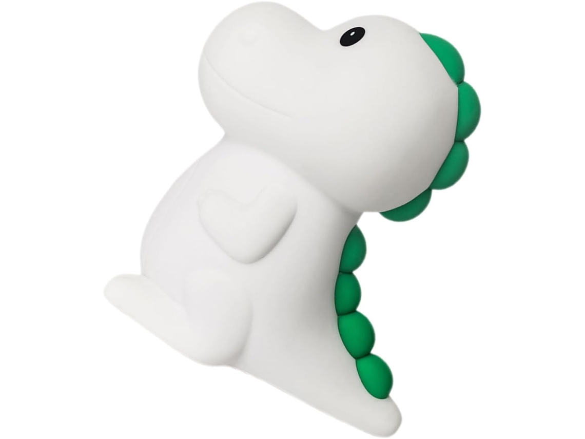 Luminária Noturna De Dinossauro Recarregável Em Silicone Tofficu Com
