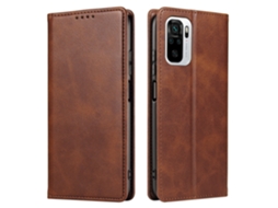 Adequado Para Capas Flip De Celularmarrom - Redmi 14c