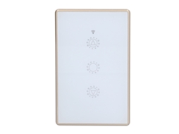 Laxiscreed Interruptor De Cortina Wifi Inteligente Com Controle Remoto E Estrutura De Metal
