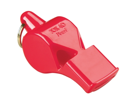 Fox 40 Pearl Safety Whistle And Strap Vermelho