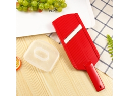 Lurelia Mandolina Legumes Plástico Abs Proteção Manual Vermelho Para Frutas