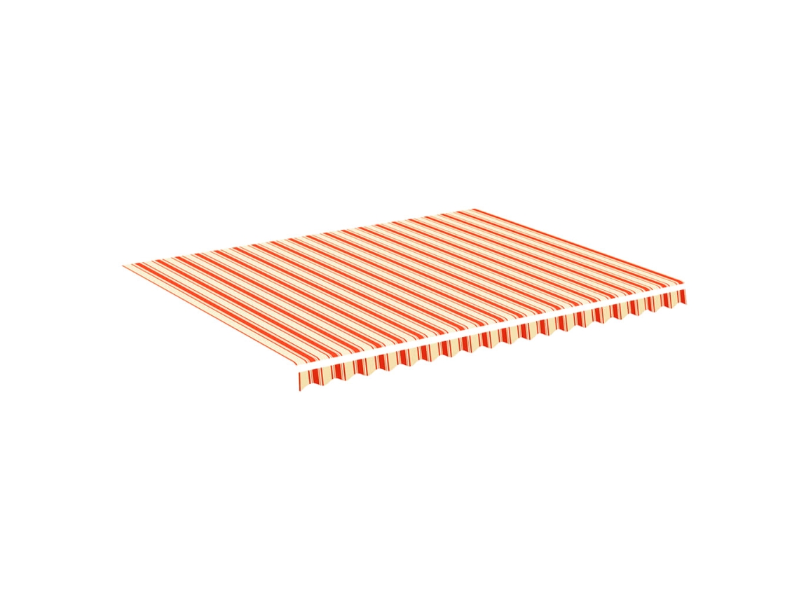 Topo de toldo VIDAXL Yellow Poliéster (4,5x3,5 m)