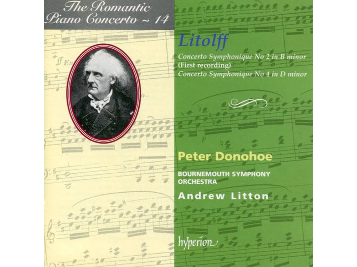CD Litolff-Concertos Symphoniques Nºs 2, 4/A. Litton