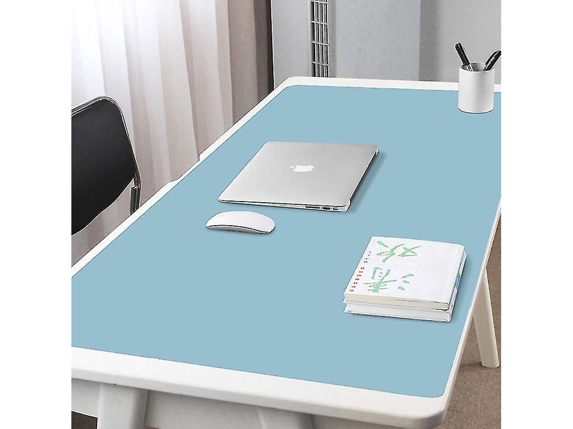 Mousepad De Couro Pu Impermeável, Tamanho 120x60cm, Multiuso, Compatível Com Teclado E Mouse, Proteção Para Mesa