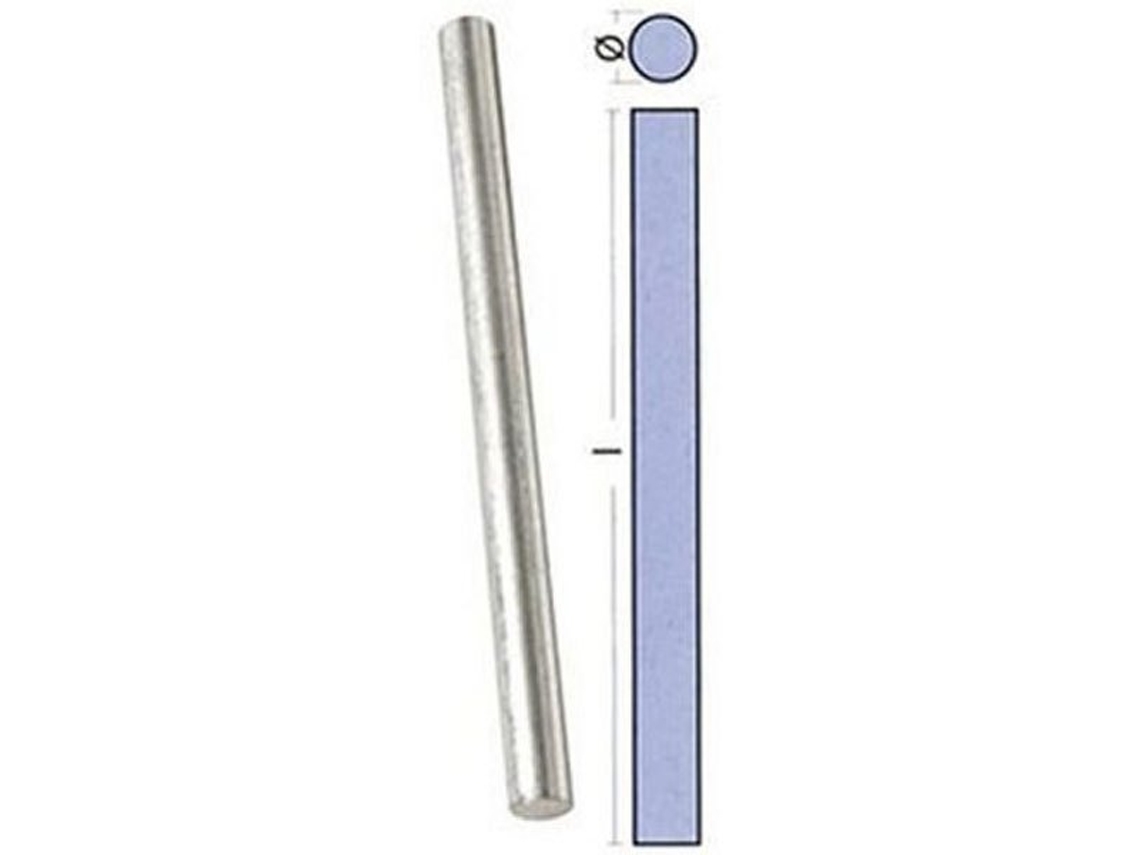 Eixo Galvanizado Prateado 40 X 400 Mmtecnoseal