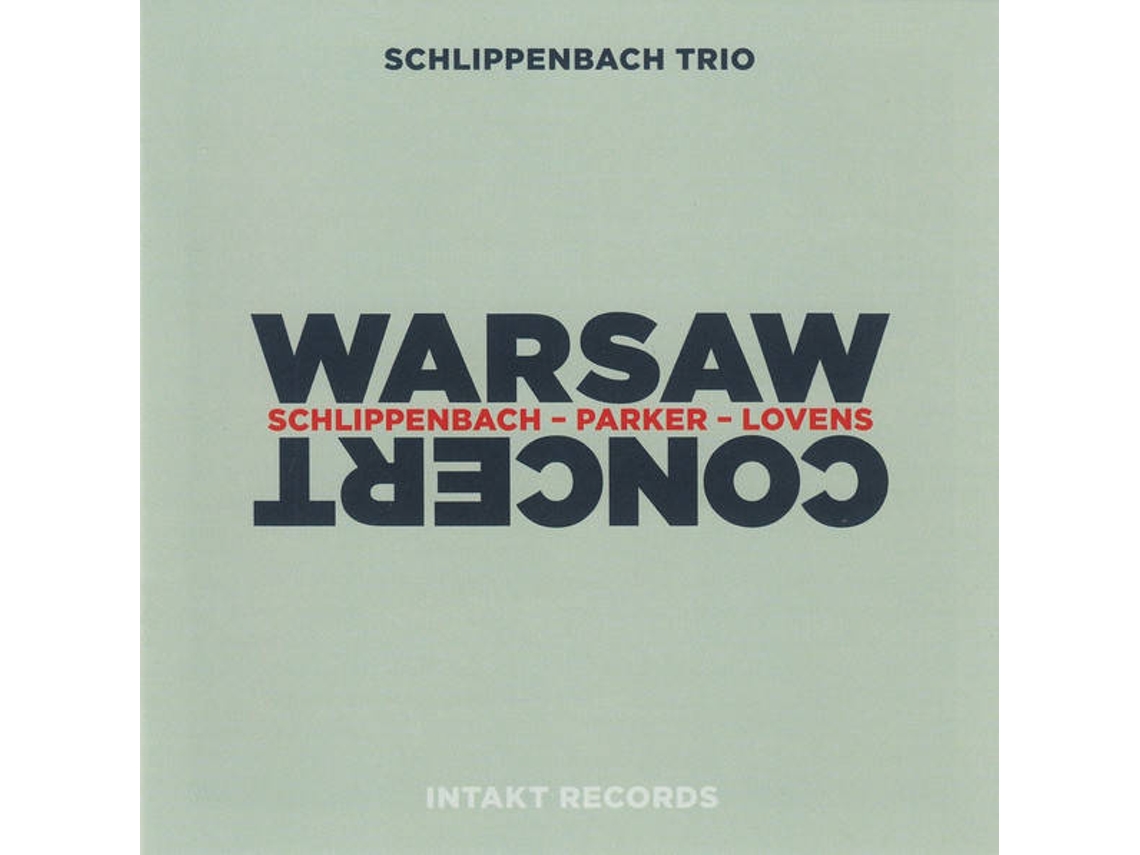 CD Schlippenbach Trio - Warsaw (1CDs)