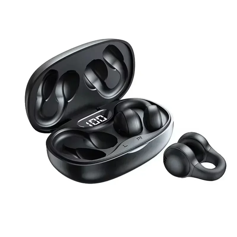 Fones De Ouvido Bluetooth Tws Sem Fio, À Prova D'água E Com Condução Óssea (preto)
