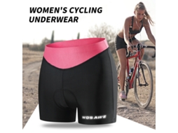 Calcinha de Ciclismo Mali para mulher, com acolchoamento