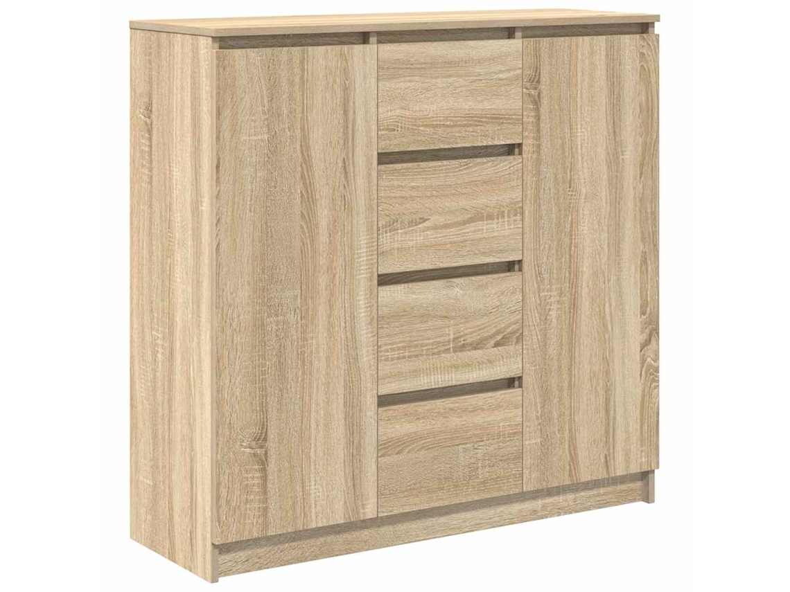 Sideboard, Sideboards Vidaxl Marrom Madeira Processada (n/a)