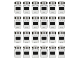 Storage Jar, Storage Jars Vidaxl Transparente Vidro (n/a)