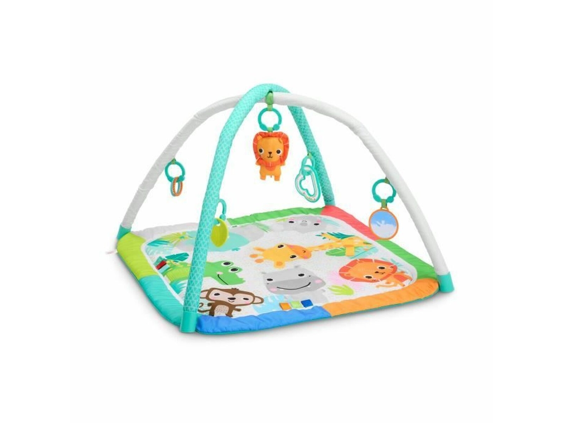 Tapete de brincar multicolorido da selva Bright Starts