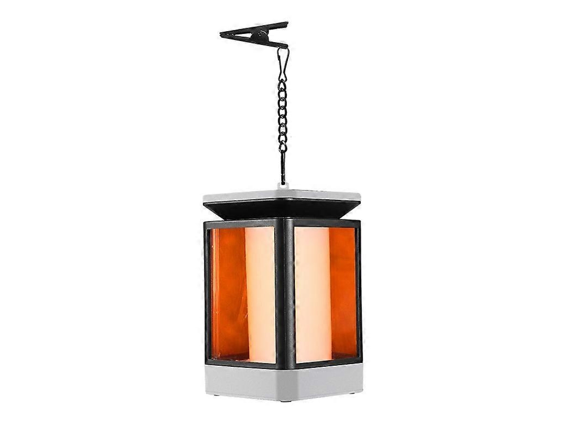 Lanterna Solar Para Área Externa Com Efeito De Chama, Lustre Decorativo. Olysi Shop