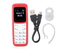 Laxiscreed Telefone Móvel Mini Com Sim Tf E Bluetooth Para Ligações Práticas