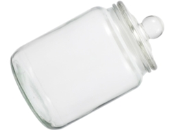 Pote De Vidro Hermético Dechous 1 Litro Para Doces E Cereais, Resistente A Manchas, Organização Moderna Para Bancada