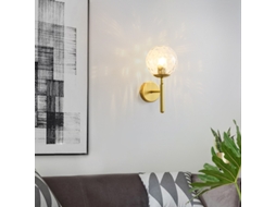 Luminária Led Dourado, S/ Lâmpada, E27