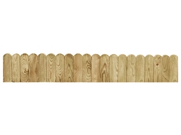 Border Roll, Border Rolls Vidaxl Marrom Madeira De Pinho Impregnada (n/a)