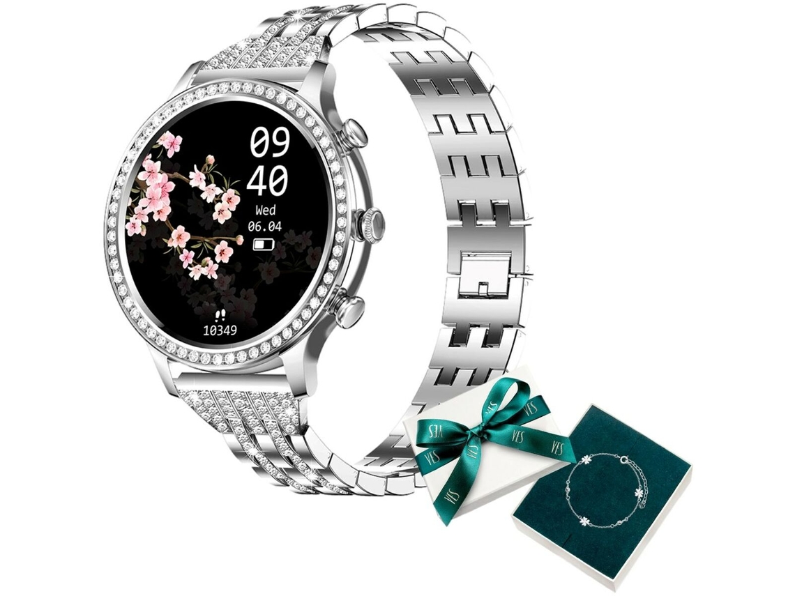 Smartwatch MANTA SWD01SL (Prateado - Smartwatch - 1,32")