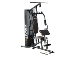 Máquina Multiestação De Musculação About Fit Estação De Treino Multifuncional, 45kg, Polia Alta E Baixa