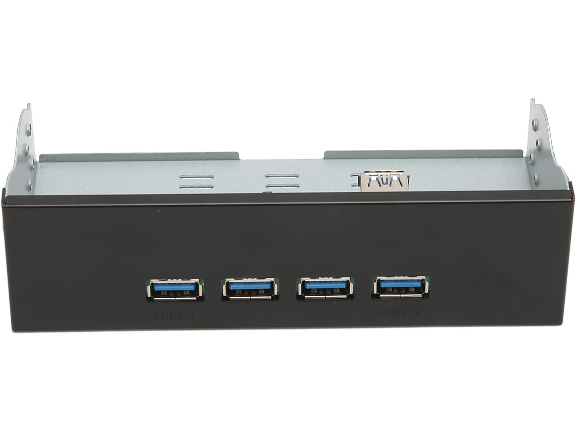 Hub Usb 3.1 Para Painel Frontal, Resistente, Com 4 Portas, Plug And