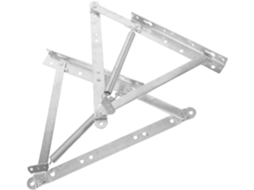 Dobradiça Triangular Com Mola - 2 Peças De Dobradiças Dobráveis Metal