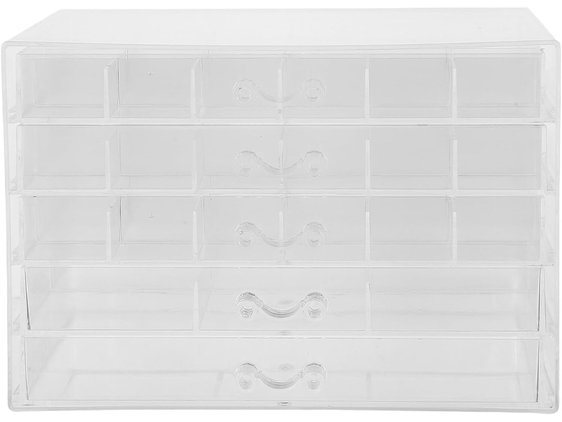 Caixa Organizadora De Joias Nuobesty Com Gavetas, Ideal Para Brincos E Colares.