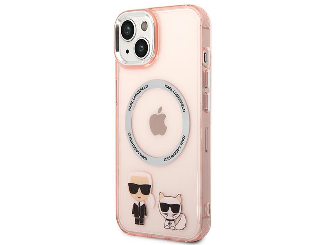 Capa Rígida Karl Lagerfeld Para Iphone 14 Plus 6.7 Para Magsafe Alumínio