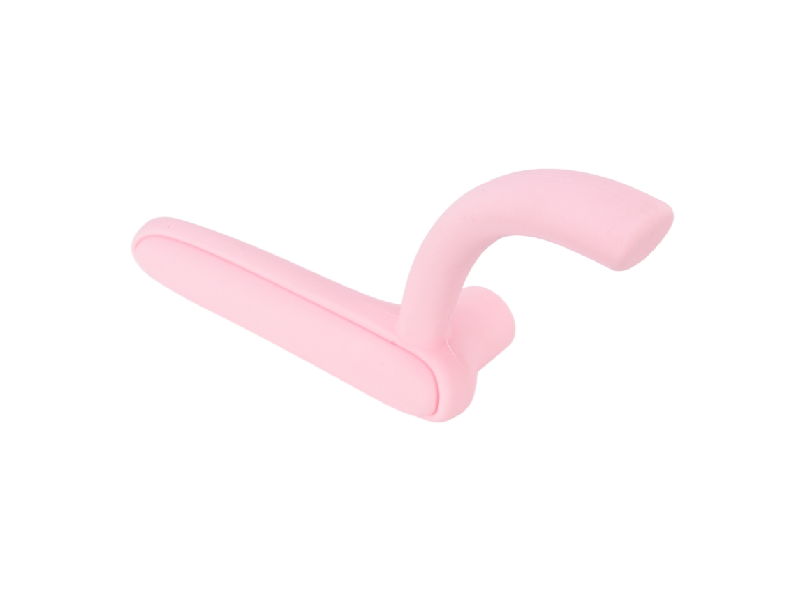 Mali capa de Segurança para Maçaneta de Porta Infantil em Silicone Rosa Aberto À Esquerda