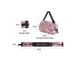 Sacola De Compras Dobrável, Impermeável, Para Viagens, Portátil, Ideal Para Guardar Coisas Na Praia, Usar No Supermercado Ou Como Sacola De Compras.