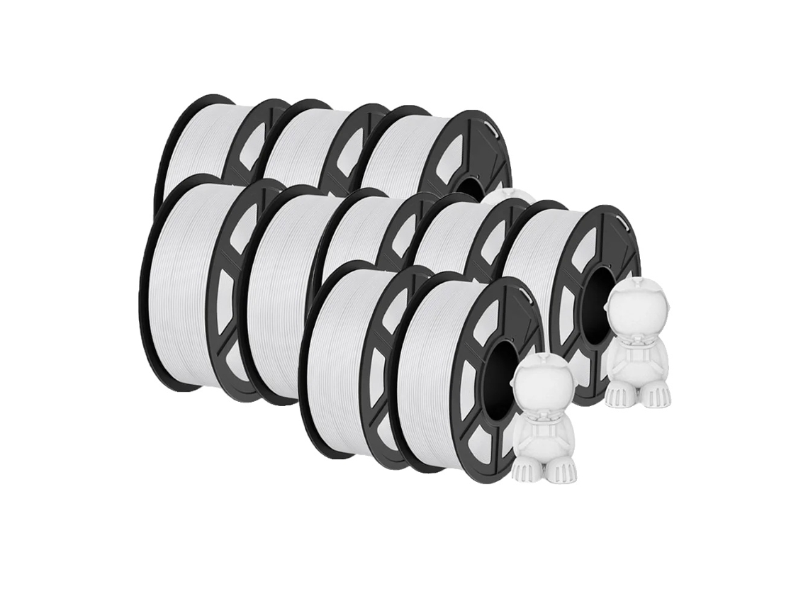 Filamento Pla Fosco Para Impressora 3d, Peso De 1,1kg, Impressão Suave,10wt Oem
