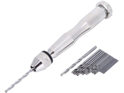 Broca Helicoidal Manual Com 25 Brocas Hss, De 0,3 Mm A 3,6 Mm,